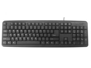 KLAWIATURA GEMBIRD STANDARD BLACK USB KB-U-103 (USZKODZONE OPAKOWANIE)