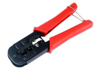 ZACISKACZ WTYKÓW RJ45, RJ12, RJ11 RAMIĘ BLISTER T-WC-01