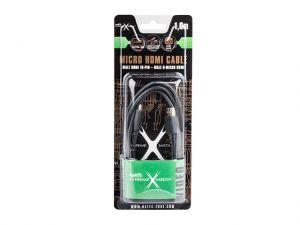 KABEL HDMI-HDMI MICRO V1.4 HIGH SPEED 1.8M (A-D) NATEC EXTREME MEDIA (BLISTER)