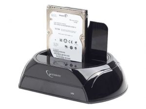 STACJA DOKUJĄCA HDD GEMBIRD SATA 2.5”+3.5”HDD USB3.0+ZASILACZ HD32-U3S-2