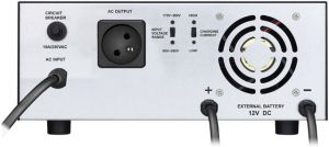 INVERTER POWERWALKER 1200VA ŁADOWARKA 20A, CZYSTA FALA SINUSOIDALNA (BEZ AKUMULATORÓW)