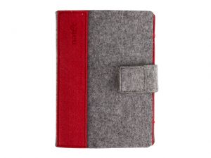ETUI OKŁADKA NA CZYTNIK KINDLE 6 NATEC SHEEP GREY RED