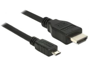 KABEL MHL 3.0(M)->HDMI(M) 4K 1M DELOCK (SMARTFON DO TV HD/4K)