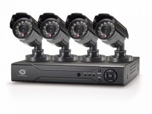 ZESTAW 4 KAMER CCTV 1/4 CMOS CCD 700TVL + REJESTRATOR 8 KANAŁOWY + 1TB CONCEPTRONIC C8CCTVKITP1TB