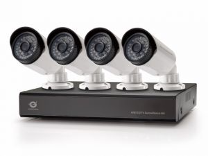ZESTAW 4 KAMER CCTV 1/4 CMOS 720P + REJESTRATOR 4 KANAŁOWY + 2TB CONCEPTRONIC C4CCTVKITD2TB