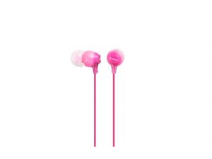 SŁUCHAWKI SONY DOKANAŁOWE MP3/SMARTFON Z MIKROFONEM MDR-EX15APP (RÓŻOWE)