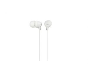 SŁUCHAWKI SONY DOKANAŁOWE MP3/SMARTFON Z MIKROFONEM MDR-EX15APW (BIAŁE)