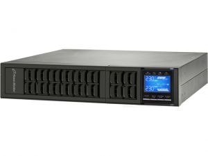 UPS POWERWALKER ON-LINE 6000VA, ZŁĄCZE TERMINALOWE IN/OUT, RACK 19\ 2U + BATERIE 2U LCD