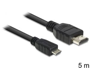 KABEL MHL(M)->HDMI(M) 5M DELOCK (SMARTFON DO TV HD)