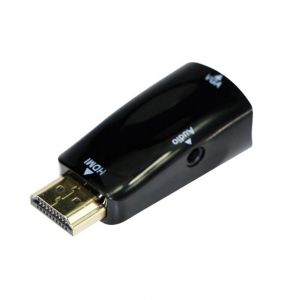 ADAPTER HDMI-A(M)->VGA(F)+AUDIO GEMBIRD