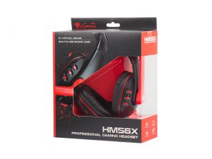 SŁUCHAWKI DLA GRACZY GENESIS HM56X USB VIRTUAL 5.1 (PO TESTACH)