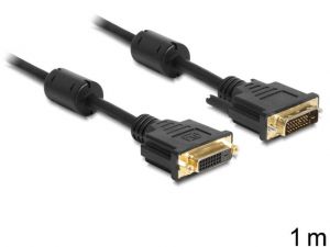PRZEDŁUŻACZ DVI-D(24+1) 1M DUAL LINK +FERRYT DELOCK