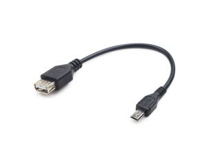 KABEL USB MICRO AF-BM 2.0 15CM OTG DŁUGI WTYK GEMBIRD