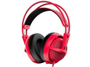 SŁUCHAWKI STEELSERIES SIBERIA 200 FORGED RED PC