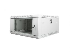 SZAFA INSTALACYJNA WISZĄCA 19 4U 600X600 SZARA LANBERG (FLAT PACK)