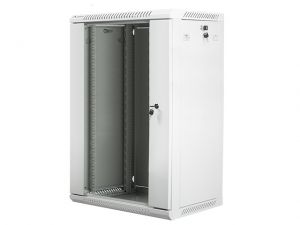 SZAFA INSTALACYJNA WISZĄCA 19 18U 600X450 SZARA LANBERG (FLAT PACK)