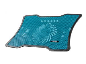 PODSTAWKA CHŁODZĄCA DO LAPTOPA 12.1-15.6” NATEC MACAW BLUE Z CICHYM WENTYLATOREM