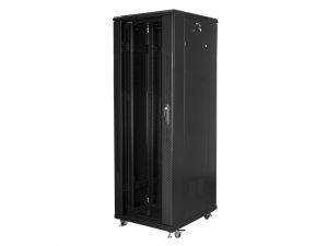 SZAFA INSTALACYJNA STOJĄCA 19 37U 600X800 CZARNA LANBERG (FLAT PACK)