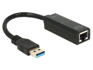 KARTA SIECIOWA USB 3.0->RJ45 1GB NA KABLU DELOCK