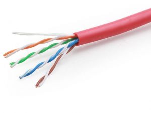 KABEL UTP KAT-5E 305M DRUT RED (UPC-5004E-SO-R)