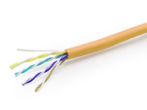 KABEL UTP KAT-5E 305M DRUT YELLOW (UPC-5004E-SO-Y)