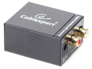 ADAPTER DIGITAL AUDIO TOSLINK -> ANALOG RCA GEMBIRD