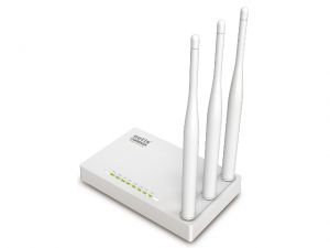 ROUTER DSL WIFI G/N300 + LANX4 ANTENA 5 DBI NETIS WF2409E