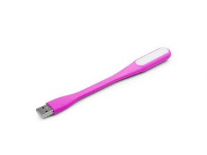 USB LAMPKA LED DO NOTEBOOKA PINK BLISTER GEMBIRD