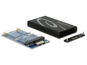 OBUDOWA HDD ZEWNĘTRZNA SATA DELOCK USB 3.0 MSATA SSD
