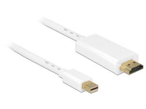 KABEL DISPLAYPORT MINI 1.1 M->HDMI-A M 2M GOLD DELOCK