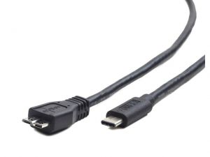 KABEL USB TYPE-C(M)-MICRO BM 3.0 1M BLACK GEMBIRD