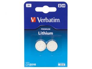 BATERIA VERBATIM CR2016 (2SZT BLISTER)