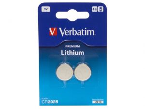 BATERIA VERBATIM CR2025 (2SZT BLISTER)