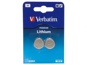 BATERIA VERBATIM CR2032 (2SZT BLISTER)