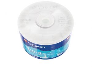 CDR VERBATIM 700MB EXTRA PROTECTION WRAP (50 SPINDEL)