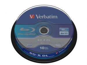 BD-R VERBATIM 50GB X6 (10 CAKE)