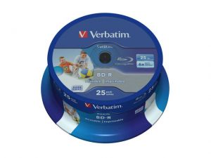 BD-R VERBATIM 25GB X6 HTL PRINTABLE NO ID (CAKE 25)
