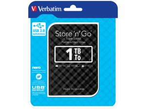 DYSK ZEWNĘTRZNY VERBATIM 1TB 2,5 CZARNY GEN2 USB 3.0