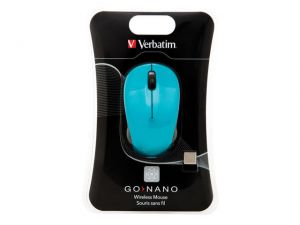 MYSZ VERBATIM GO NANO OPTYCZNA BEZPRZEWODOWA CARIBBEAN BLUE