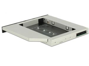 ADAPTER HDD RAMKA 5.25 1X SSD M.2 13MM ( HDD W MIEJSCE CD/DVD W LAPTOPIE) DELOCK