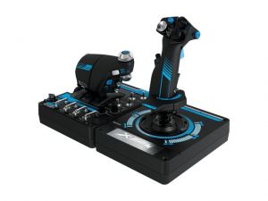 PRO FLIGHT JOYSTICK SAITEK X56 RHINO H.O.T.A.S SYSTEM