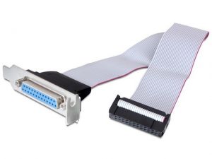GNIAZDO COM LPT (DB25) NA ŚLEDZIU LOW PROFILE GEMBIRD
