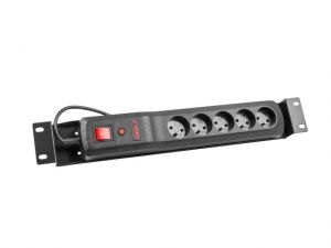 LISTWA ZASILAJĄCA ARMAC CLASSIC 5A RACK 19\ IEC C14 CZARNY 1.5M (5 GNIAZD)