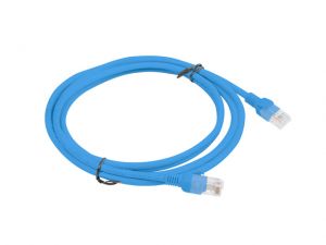 PATCHCORD KAT5E 2M NIEBIESKI LANBERG
