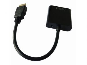 ADAPTER HDMI-A(M)->VGA(F)+AUDIO NA KABLU GEMBIRD