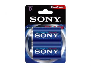 BATERIA ALKAICZNA SONY STAMINA + LR20 D (2SZT BLISTER)
