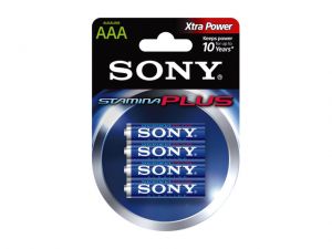 BATERIA ALKAICZNA SONY STAMINA + LR3 AAA (4SZT BLISTER)